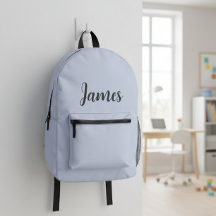 Customized backpack with name