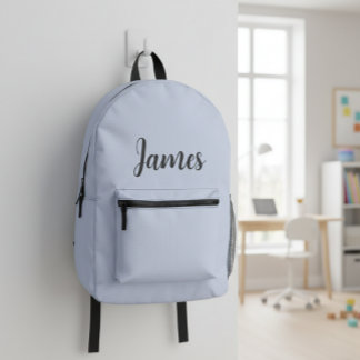 Customized backpack with name
