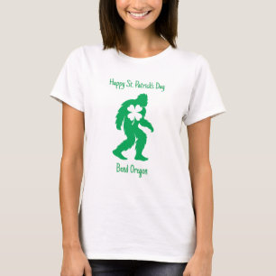 Customized Bigfoot St. Patrick's Day T-Shirt