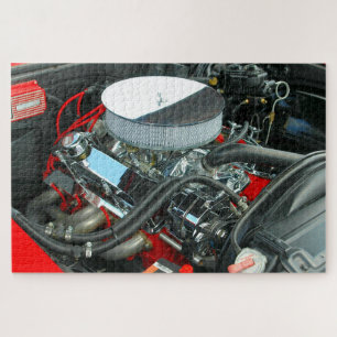 Customized Car Engine Jigsaw Puzzle