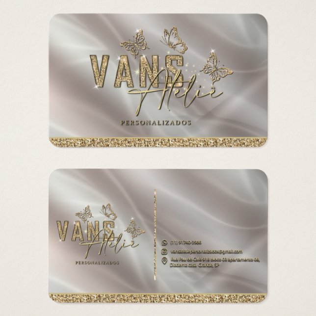 Customized Card - we customize (Front & Back)