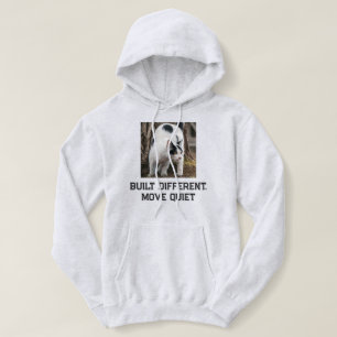 Customized Cat Mom ash Black Text Cute Pet Photo Hoodie