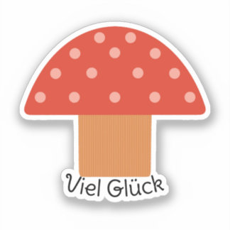 Customized Cute Red Mushroom 