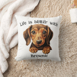 Customized Dachshund  Cushion