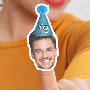 Customized Faces Photo Party hat Birthday