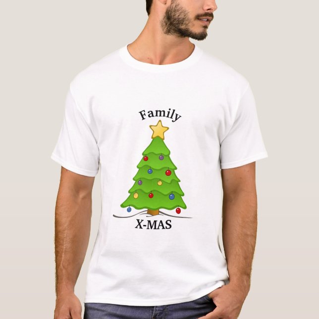 Customized family X-mas T-Shirt (Front)