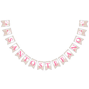 CUSTOMIZED FOR CLIENT Bunting Banner