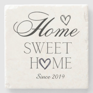 Customized Home Sweet Home  Stone Coaster