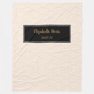 Customized JW Baptism Gifts Fleece Blanket