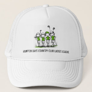 Customized Ladies Golf League Hat - Club Name
