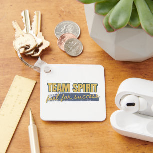 Customized Logo Inspirational Team Spirit Office Key Ring