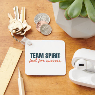 Customized Logo Inspirational Team Spirit Office Key Ring
