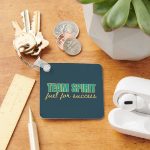 Customized Logo Motivational Team Spirit Office Key Ring