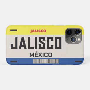 Customized Mexico Jalisco city license plate Case-Mate iPhone Case