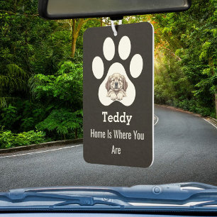 Customized Modern Elegant Funny Dog Paw Pet Lover Car Air Freshener