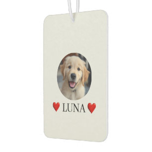 Customized My Dog with Photo & Name Air Freshener