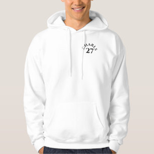 Customized Name and Number Hoodie