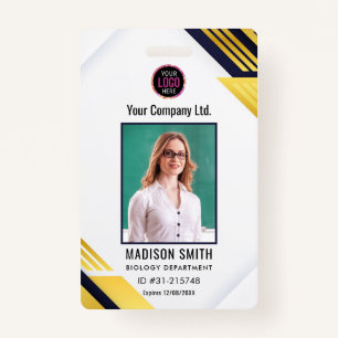 Customized Name and Photo ID Card Badge ID Badge