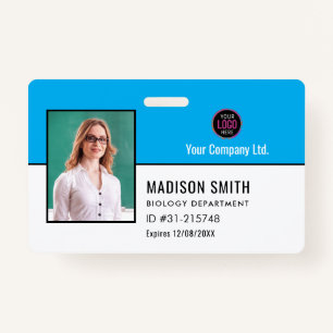 Customized Name and Photo ID Card Badge ID Badge