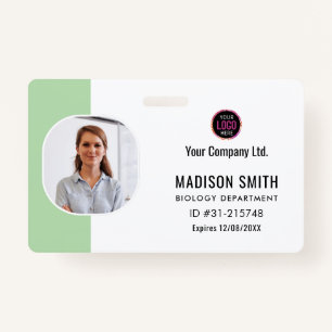 Customized Name and Photo ID Card Badge ID Badge