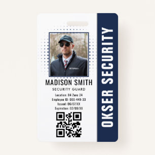 Customized Name and Photo    Security ID Card  ID Badge