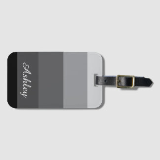 Customized Name Colourful Stylish Modern Elegant  Luggage Tag