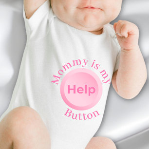 Customized Name Cute Funny Mommy Baby Shower Gift Bodysuit