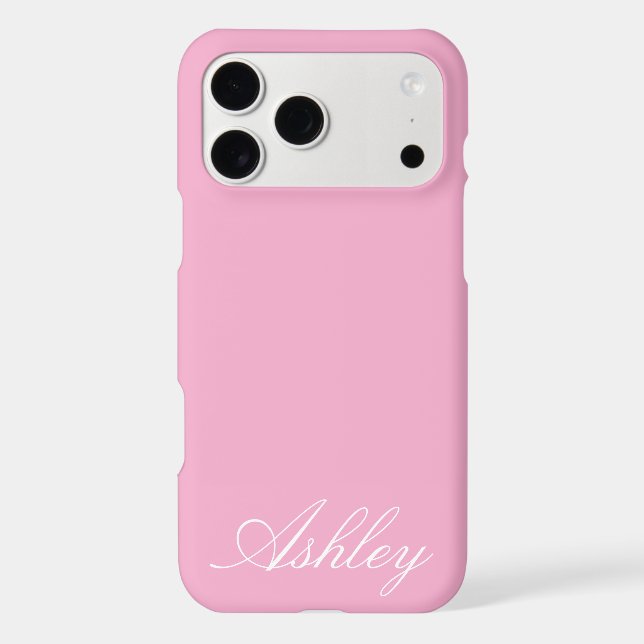 Customized Name Modern Stylish Minimal Monogram  (Back)