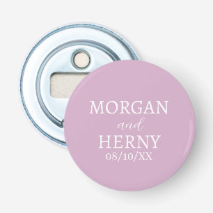 CUSTOMIZED NAME STYLISH MODERN WEDDING BOTTLE OPENER