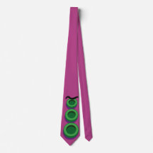 Customized necktie of the Mulberry Tentacle
