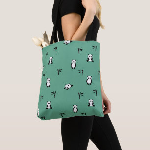 Customized Panda Tote Bag
