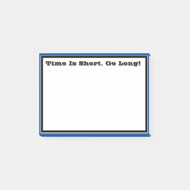 Customized Personalized Custom Printed 3m Post-it Notes (Front)