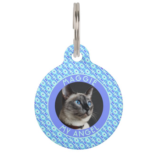 Customized Pet Appreciation Gift Tribal Print Tag (Front)