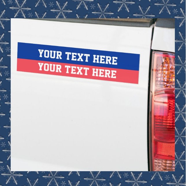 Customized Political Bumper Sticker (Creator Uploaded)