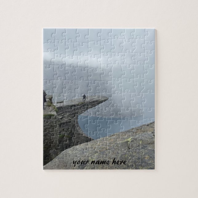 Customized Trolltunga, Norway Jigsaw Puzzle (Vertical)