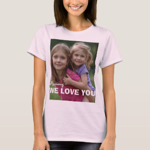 Customized with 2 and text T-Shirt