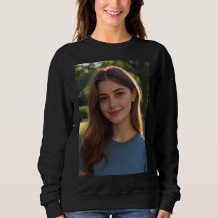 Customized with two photos sweatshirt