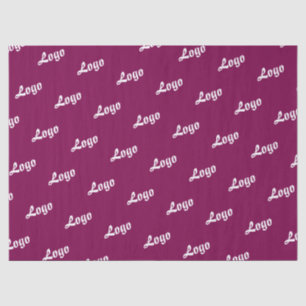 CUSTOMIZED YOUR LOGO STYLISH MODERN WINE WHITE TISSUE PAPER