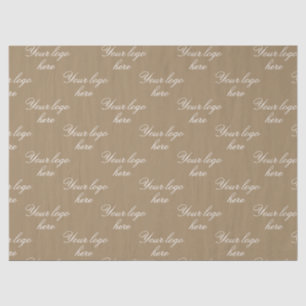 Customized Your Own Logo Stylish Modern Minimal Tissue Paper