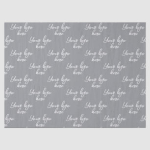 Customized Your Own Logo Stylish Modern Minimal Tissue Paper
