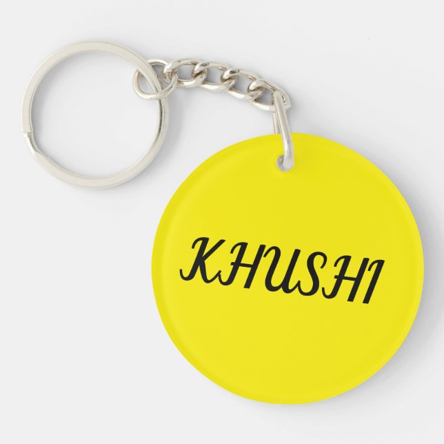 #CustomKeychains #ZazzleFinds #PersonalizedGifts  Key Ring (Front)