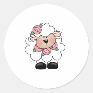 CUSTOMLAMBROSESE CLASSIC ROUND STICKER