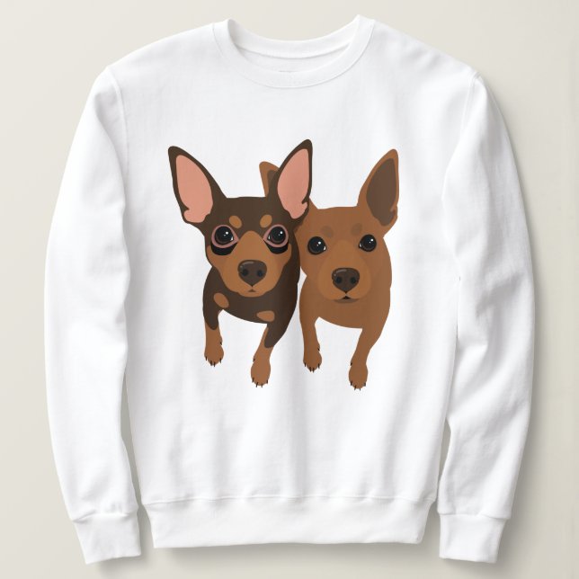 CustomMade Min Pin Sweatshirt (Design Front)