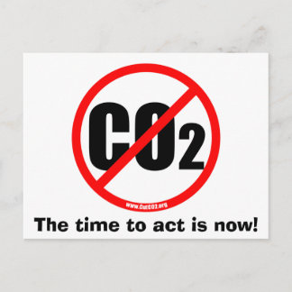 Cut CO2 Postcard