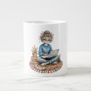 cut coffee large coffee mug