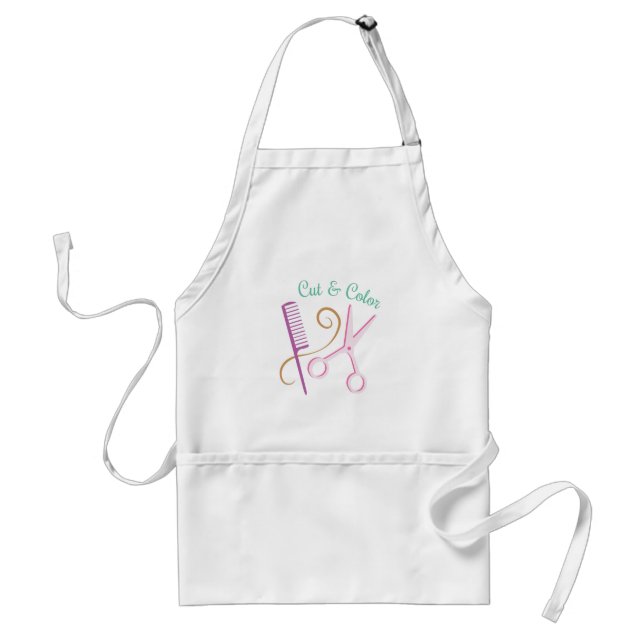Cut & Colour Standard Apron (Front)