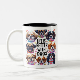 Cut Dog Mug Lover Gift Coffee Mug Cup Gift for her
