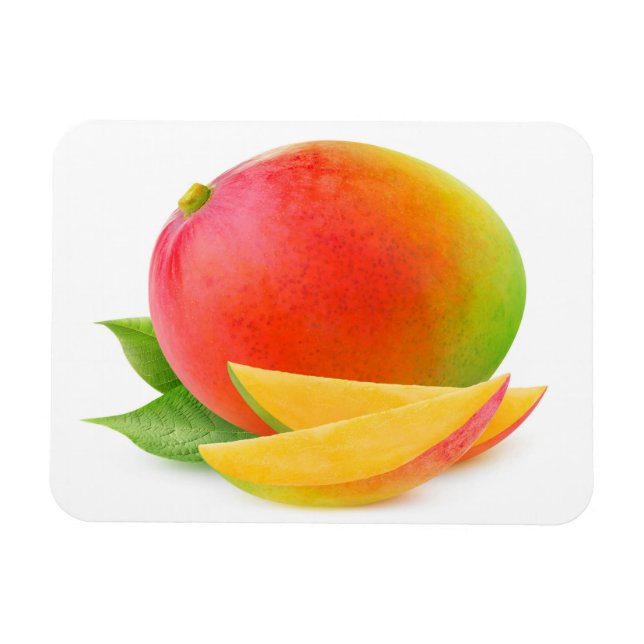 Cut mango magnet (Horizontal)