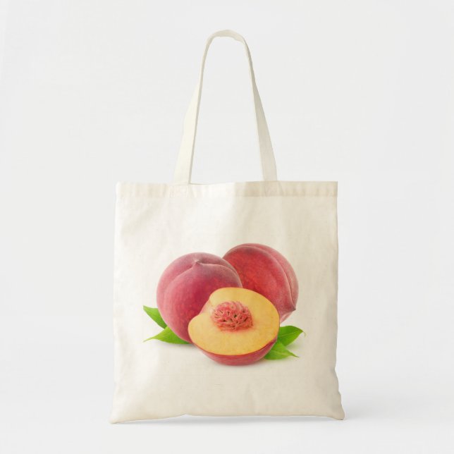 Cut peaches tote bag (Front)