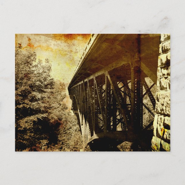 Cut River Bridge Postcard (Front)